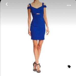 Nicole Miller Collection Royal Blue Cocktail Dress, Size 4